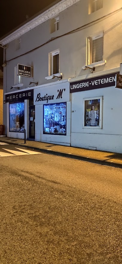 Boutique M, Magasin de Vêtements à Miribel