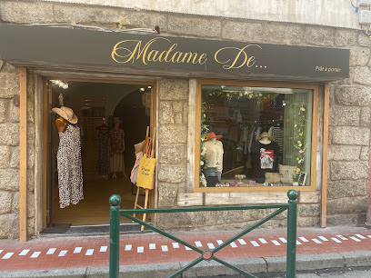 Madame De… Propriano Magasin De Vêtements à Propriano