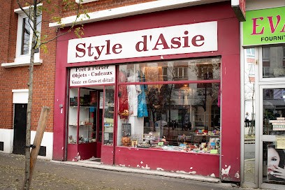 Style d'Asie - Bijoux, décoration et prêt à porter Asiatique, Magasin de Vêtements à Paris 14