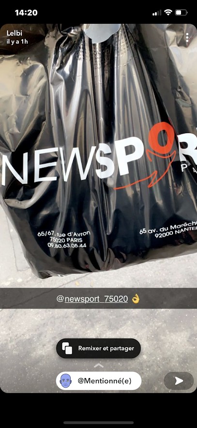 NEWSPORT SELECT DANIEL, Magasin de Vêtements à Paris 20