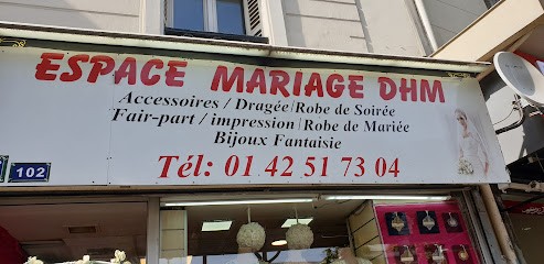 Espace Mariage Dhm, Magasin de Vêtements à Paris 18