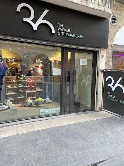 36th Avenue Montpellier magasin streetwear,sneackers,accessoires de mode, Magasin de Vêtements à Montpellier