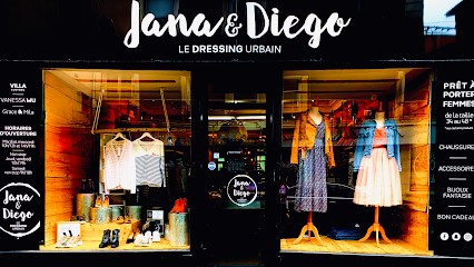 Jana & Diego Le Dressing Urbain, Magasin de Vêtements à Rive-de-Gier