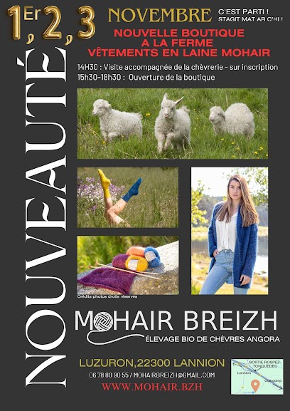 Mohair Breizh, Magasin de Vêtements à Lannion