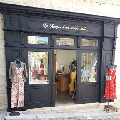 Le Temps d'un Week-End, Magasin de Vêtements à Saint-Émilion