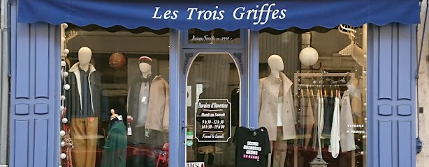 Trois Griffes (Les), Magasin de Vêtements au Blanc
