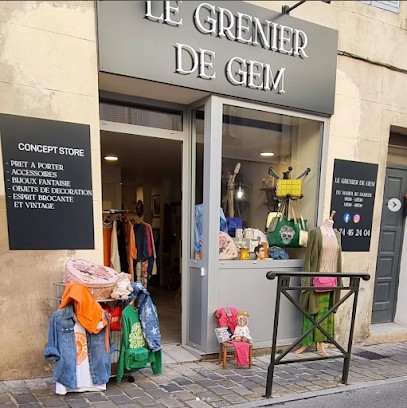 Le Grenier De Gem, Magasin de Vêtements à Gémenos