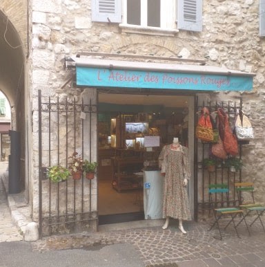 L’atelier Des Poissons Rouges, Magasin de Vêtements à Vence