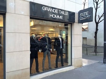 Size Factory Paris 15eme - Magasin de Vêtements Grande Taille Homme, Magasin de Vêtements à Paris 15