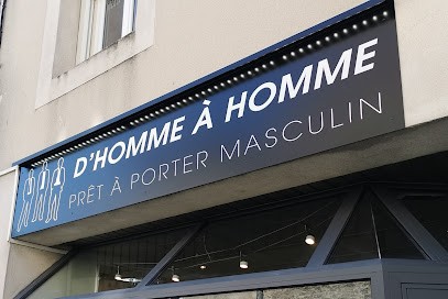 D'homme à homme, Magasin de Vêtements à Évron