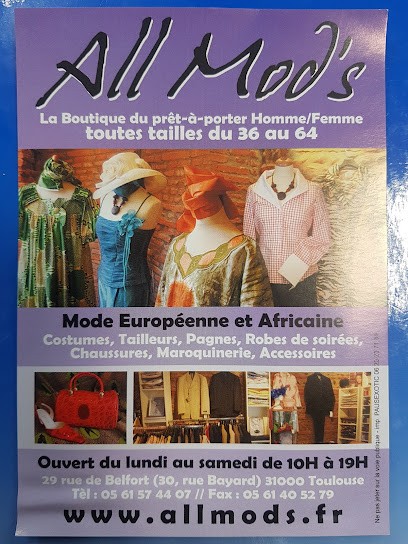 All Mod's, Magasin de Vêtements à Toulouse