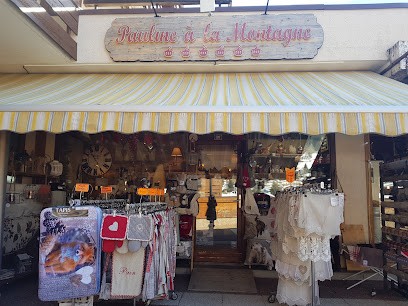 Pauline à La Montagne, Magasin de Vêtements à La Clusaz