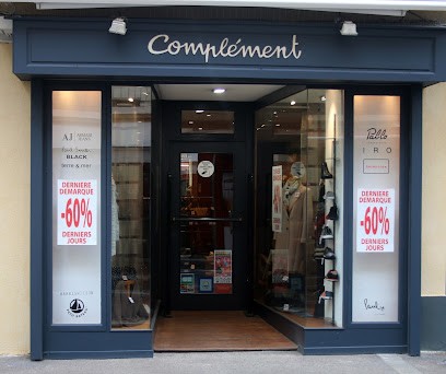 Complément, Magasin de Vêtements à Sète