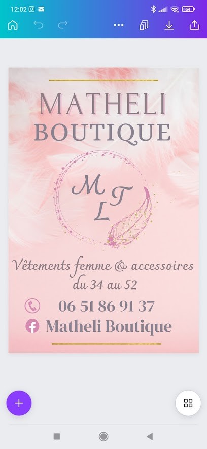 Matheli Boutique, Magasin de Vêtements à Montbrison
