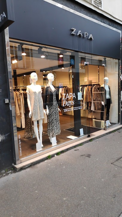 ZAPA Paris Commerce, Magasin de Vêtements à Paris 15